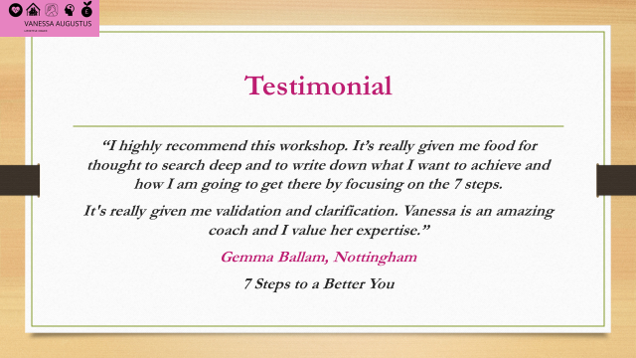 Testimonial - Gemma